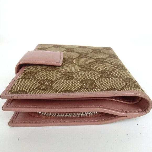 Authentic GUCCI 233022.2888 GG canvas wallet canvas [Used] - Picture 3 of 16